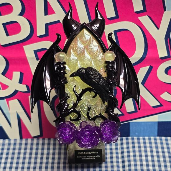 BBW Disney Villains Maleficent Dragon Light Up 24/7 Wallflower Fragrance Plug In - Picture 1 of 4